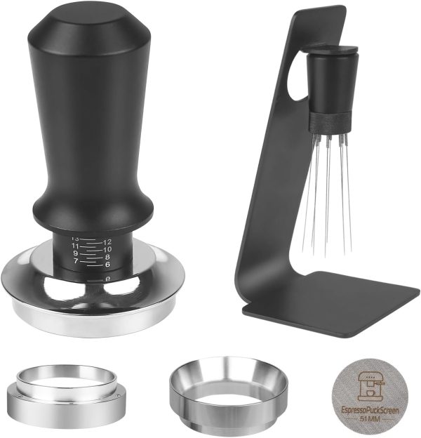 Tamper Sets for Espresso Coffee Preparation